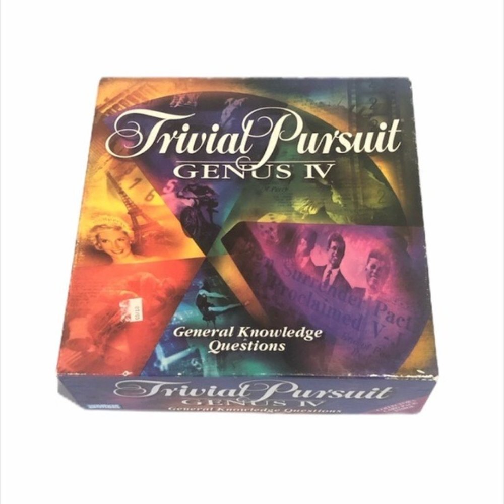 Trivial Pursuit Genus IV Board Game